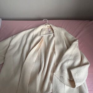 Victoria's Secret Cream Cardigan